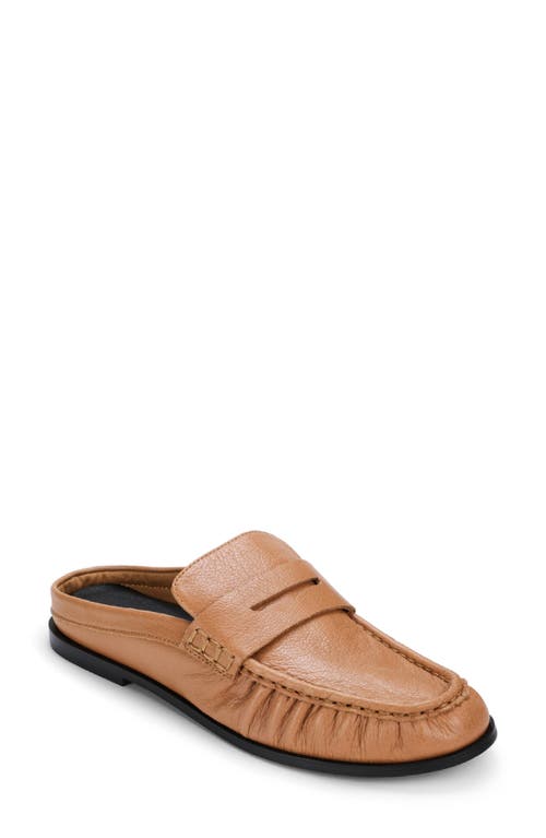 Yosi Samra Camden Penny Loafer Mule In Brown