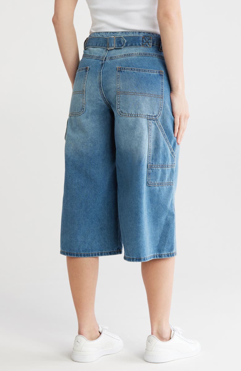 FLYING ANGEL Baggy Carpenter Capri Jeans, Alternate, color, 