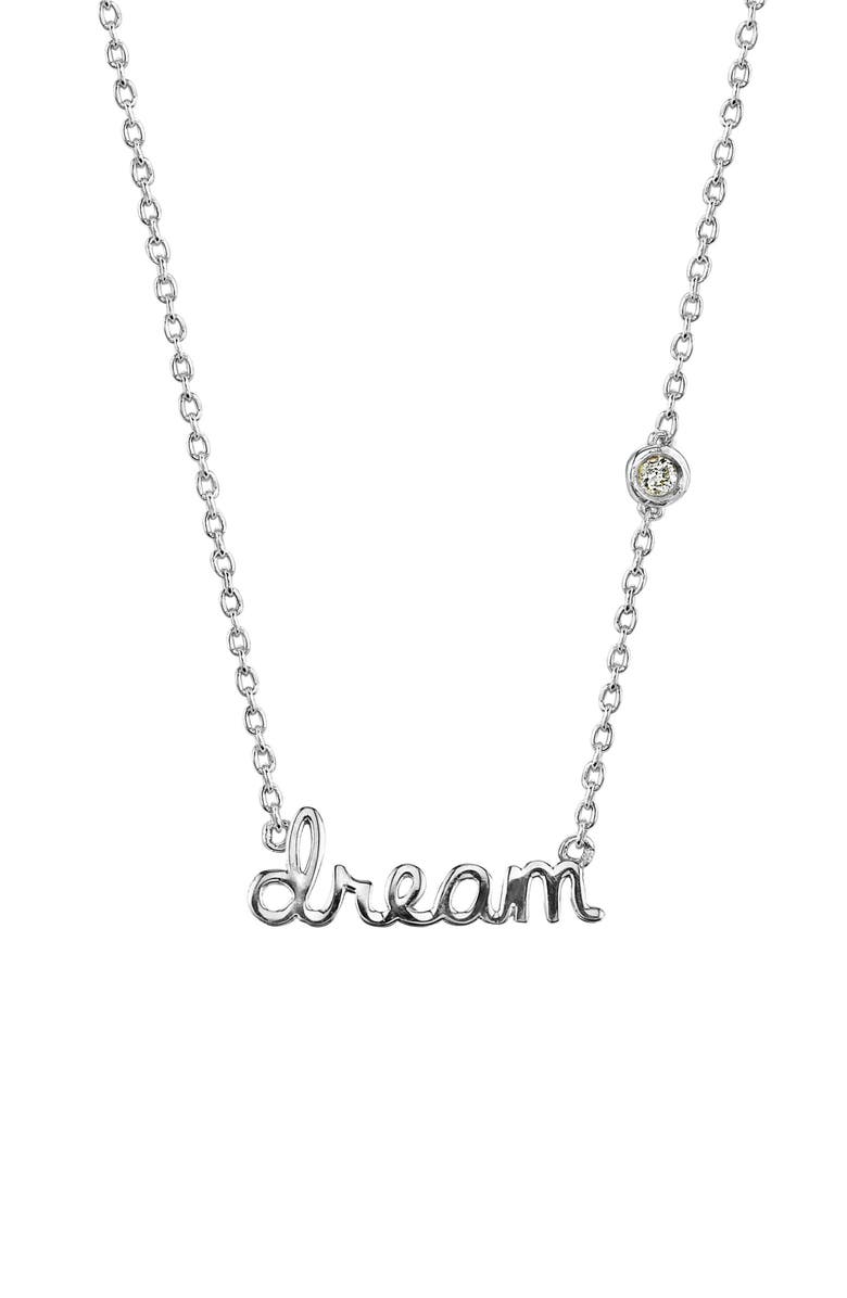 Syd by Sydney Evan Dream Diamond Pendant Necklace, Main, color, 