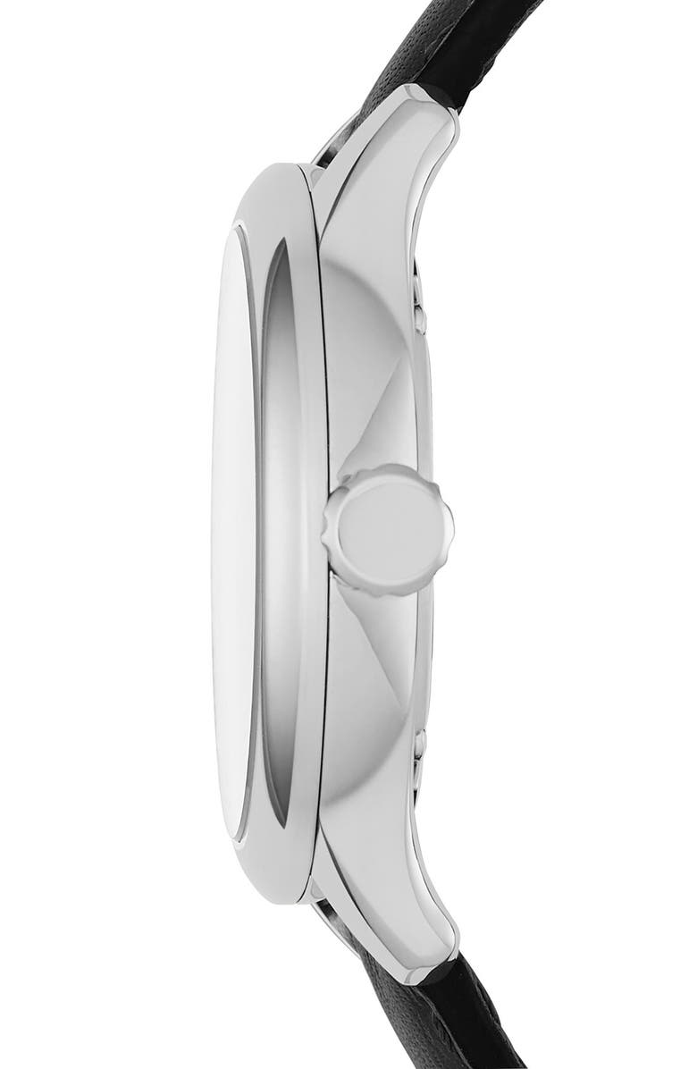 Burberry Textured Dial Watch, 40mm, Alternate, color, 