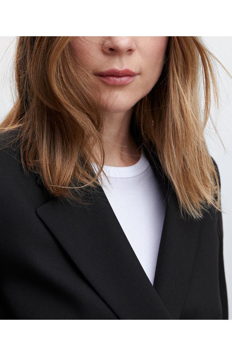 MANGO Double Breasted Blazer, Alternate, color, 