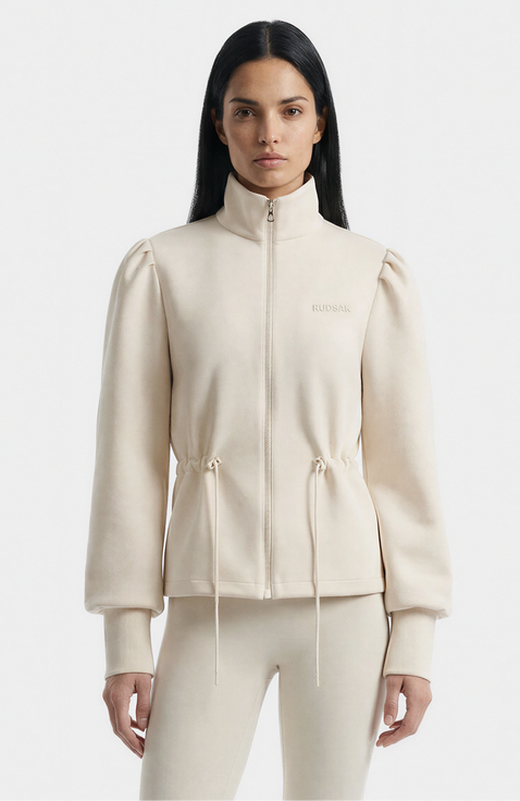 Elodie Zip-up Sweater Jacket