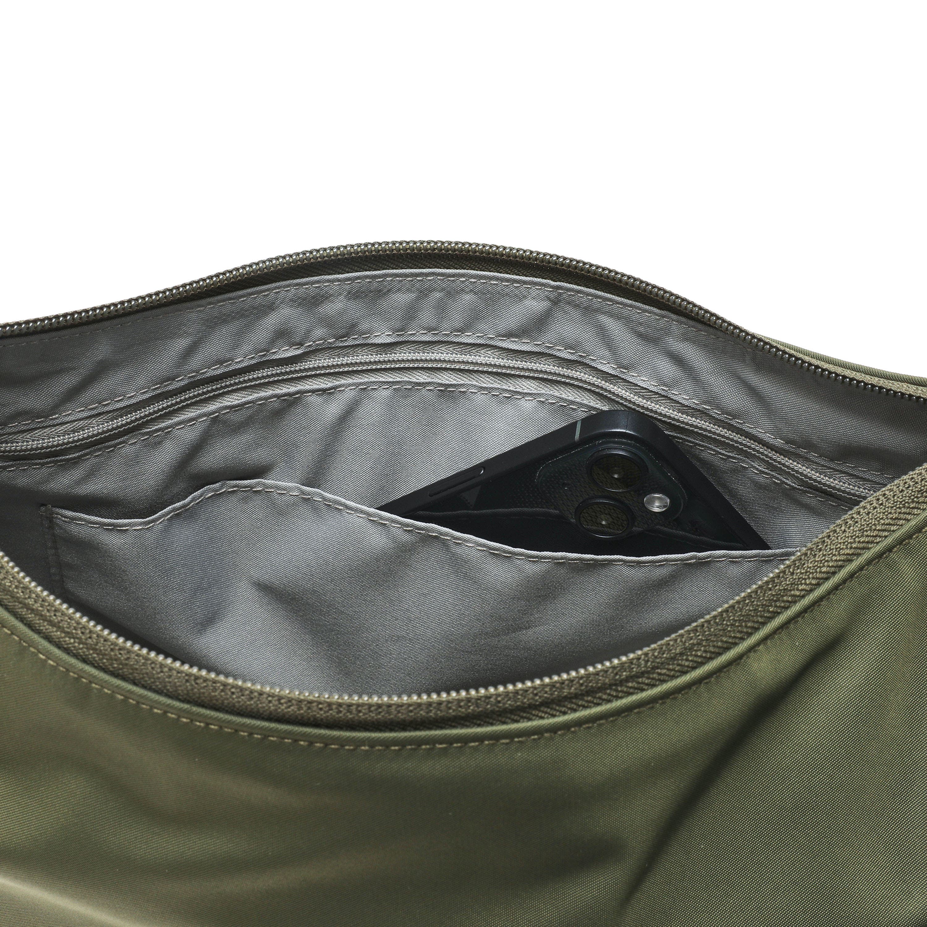 Crescent Convertible Hobo, Alternate, color, Olive Twill W/ Gold Hardware