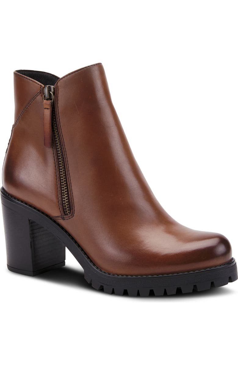 Spring Step Dealey Bootie, Main, color, Brown