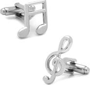 Cufflinks, Inc. Music Notes Cuff Links