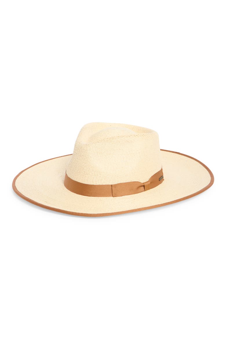 Jo Straw Rancher Hat, Main, color, NATURAL