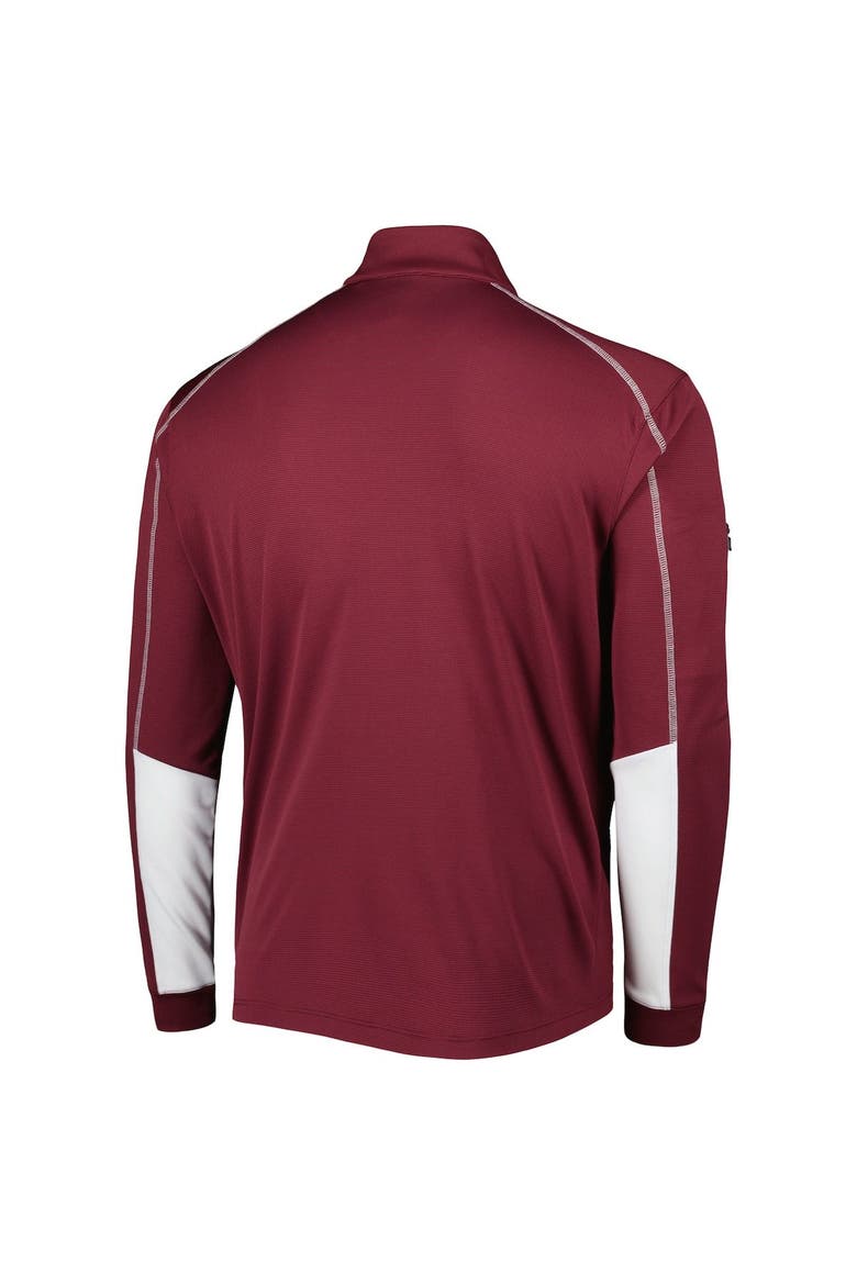 Men's Columbia Maroon Texas A&M Aggies Shotgun 2.0 Omni-Wick Quarter-Zip Jacket, Alternate, color, Maroon