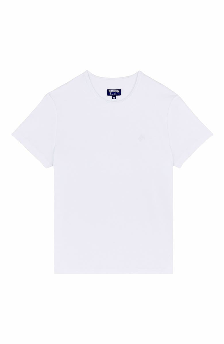 Vilebrequin Men's Terry T-Shirt, Alternate, color, Blanc