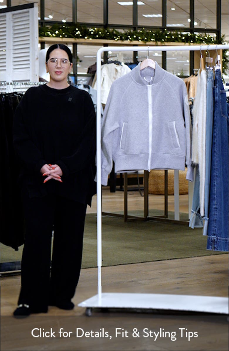 Sierra Fleece Bomber Jacket, sales video thumbnail