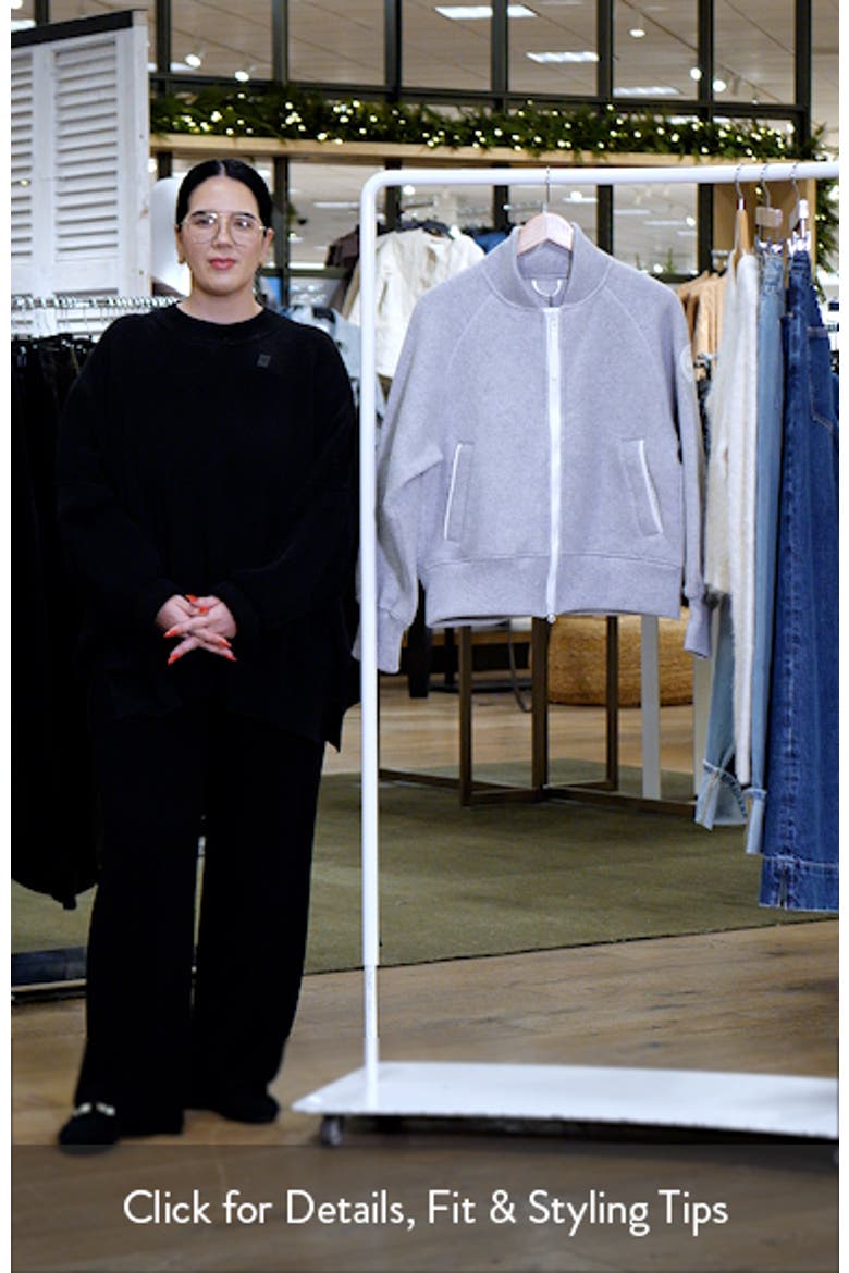 Sierra Fleece Bomber Jacket video