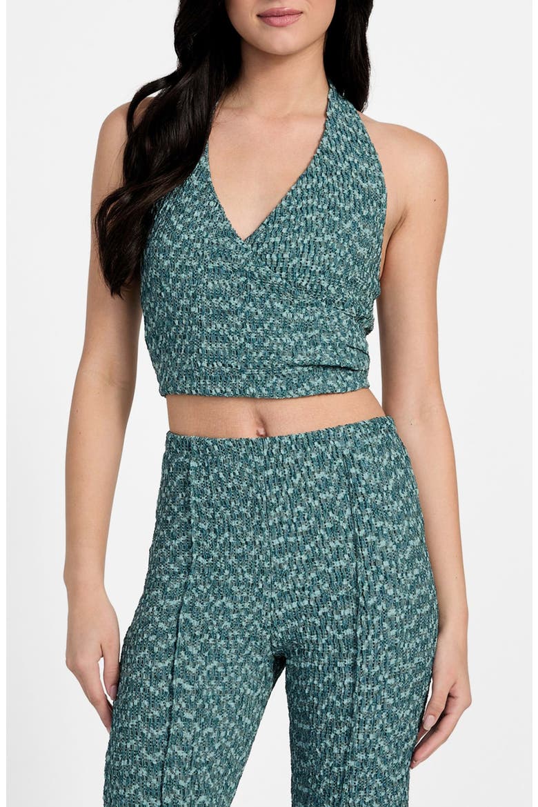 Naleny Knit Halter Top, Main, color, FORBIDDEN FOREST MULTI
