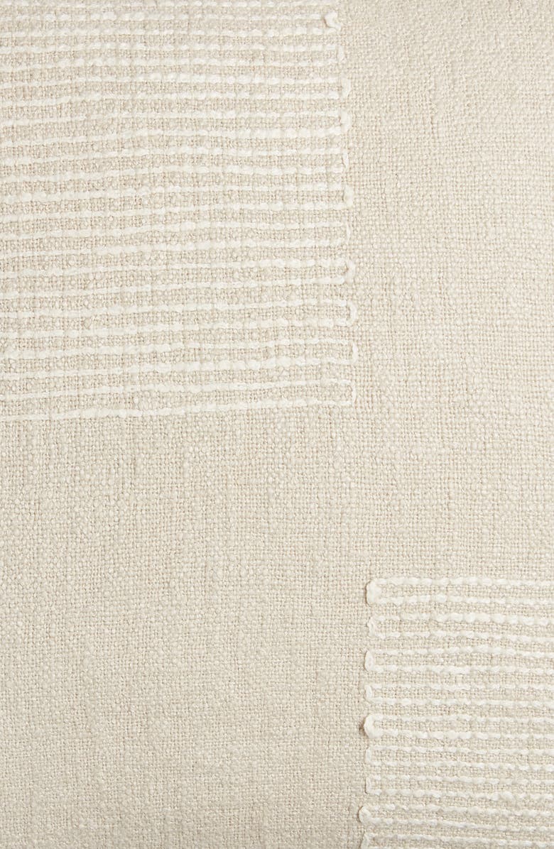 Nordstrom Textured Cotton & Linen Blend Accent Pillow, Alternate, color, 