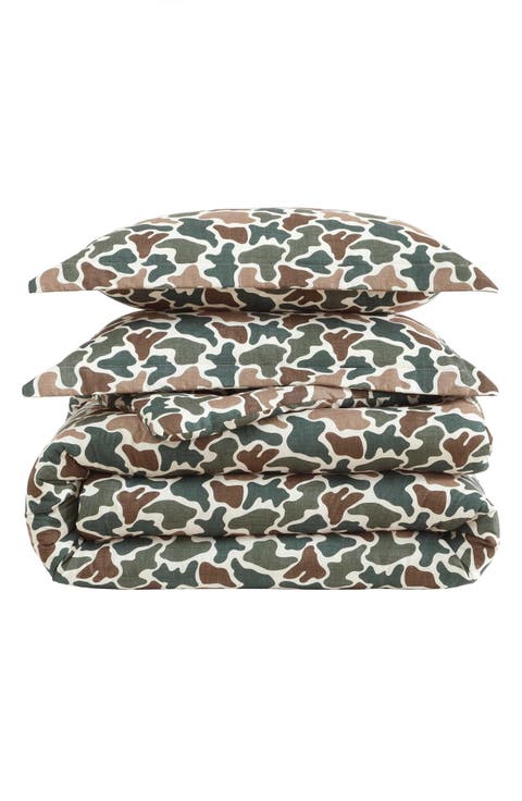 Huntley Plaid Reversible Microfiber Comforter Set