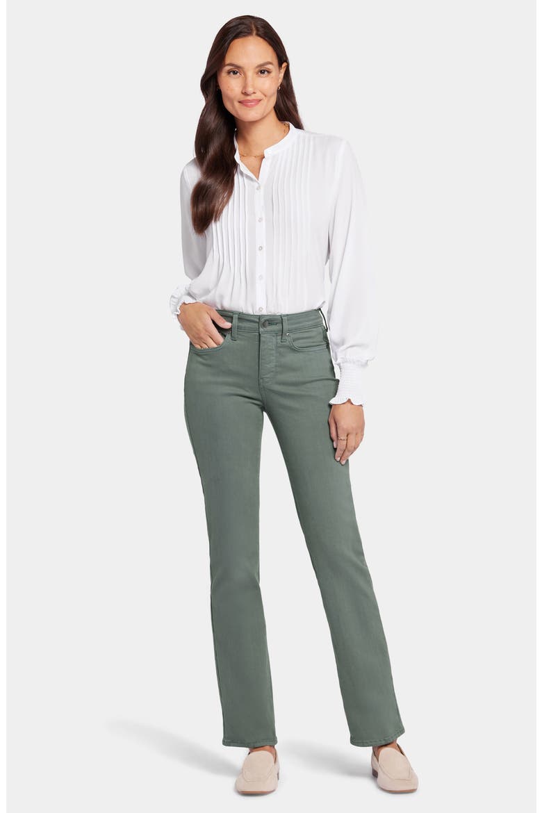 Marilyn Straight Leg Jeans, Alternate, color, SAGE LEAF