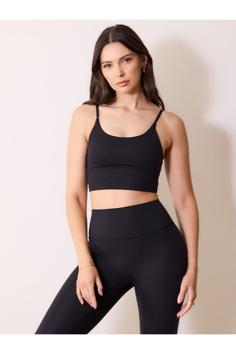 24/7 Revitalise Fitted Sports Bra, Main, color, Black