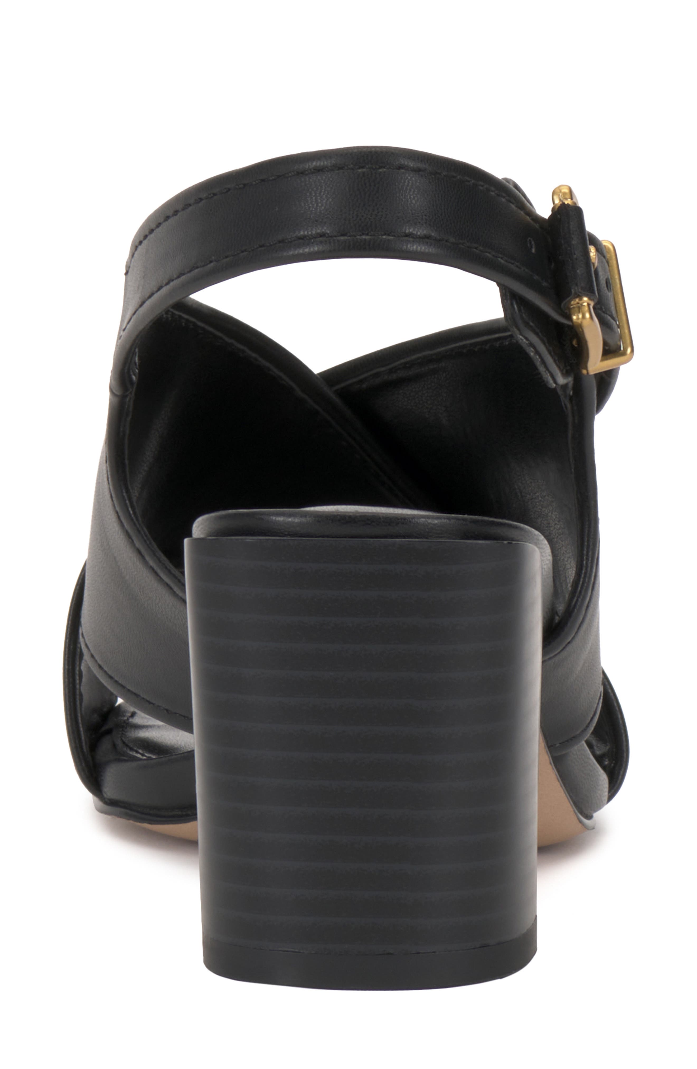 Vince Camuto Stazie Slingback Sandal, Alternate, color, Black