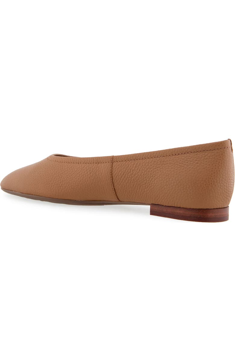 Aerosoles Amelie Ballet Flat, Alternate, color, Tan Pebbled Leather