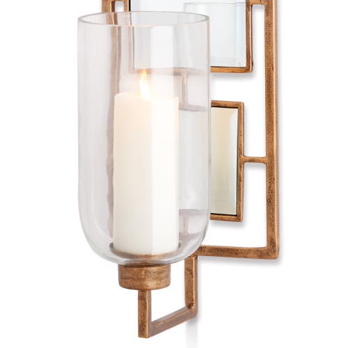 Napa Home & Garden Barclay Butera Wilshire Wall Candle Sconce In Metallic