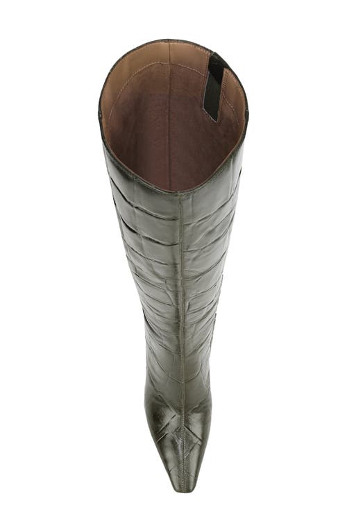 Sam Edelman Sylvia Knee High Boot In Green