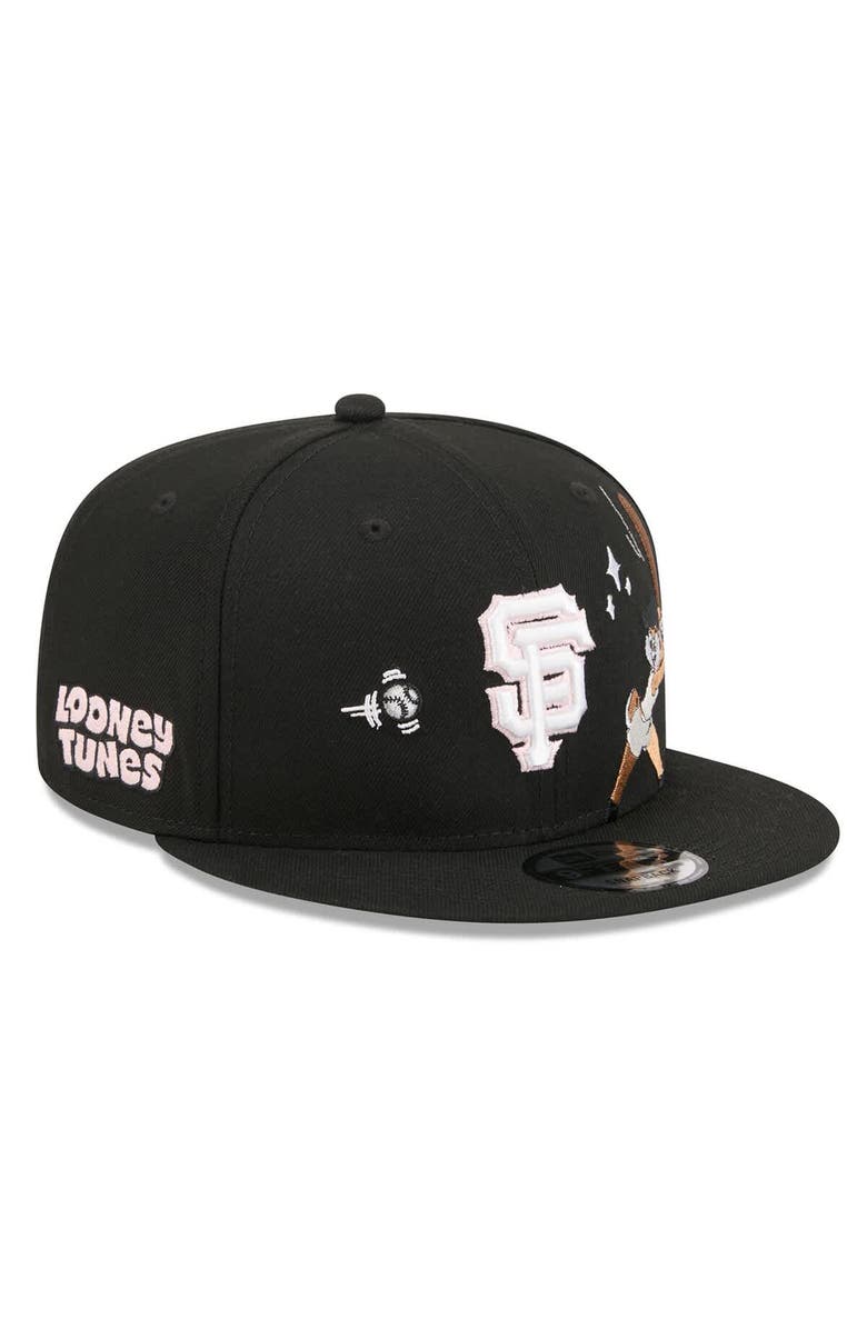 New Era Men's New Era Black San Francisco Giants Looney Tunes Lola Bunny 9FIFTY Snapback Hat, Main, color, Black