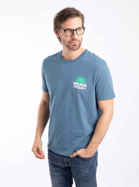 Sun Beam Back Print Graphic T-Shirt