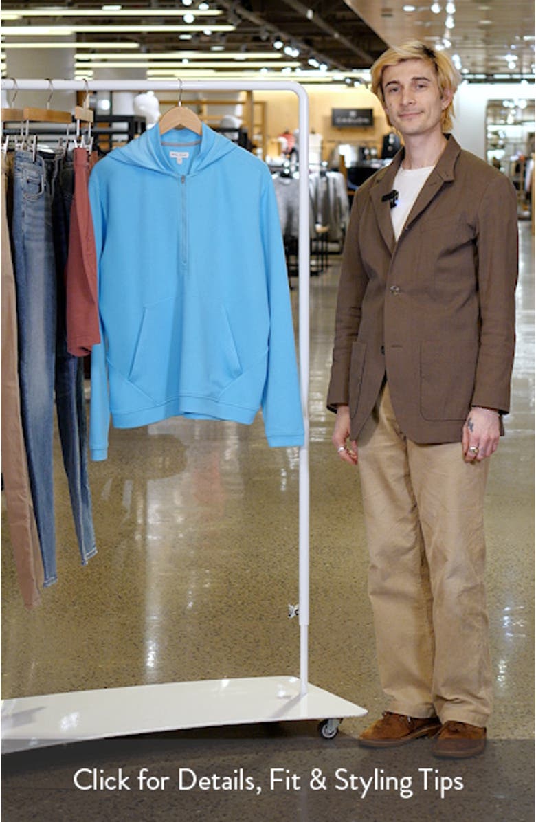 Grid Performance Half Zip Hoodie, sales video thumbnail