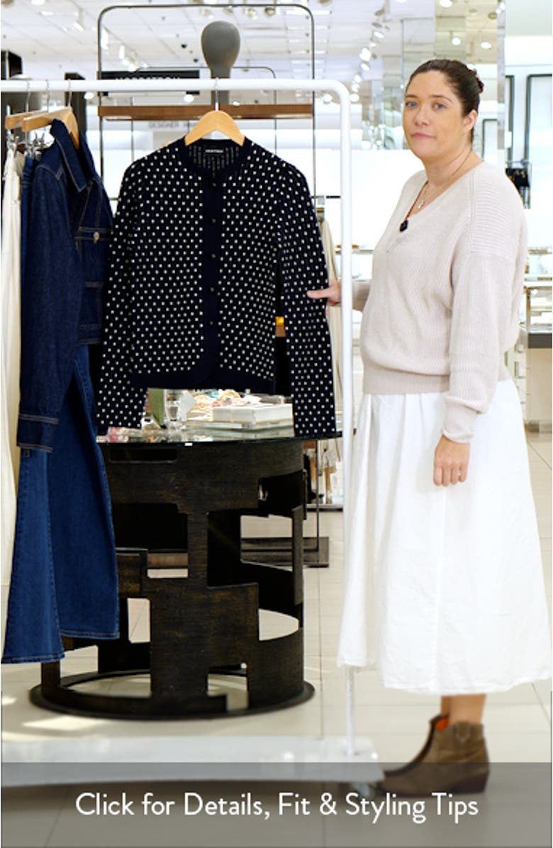 Polka Dot Cardigan, sales video thumbnail