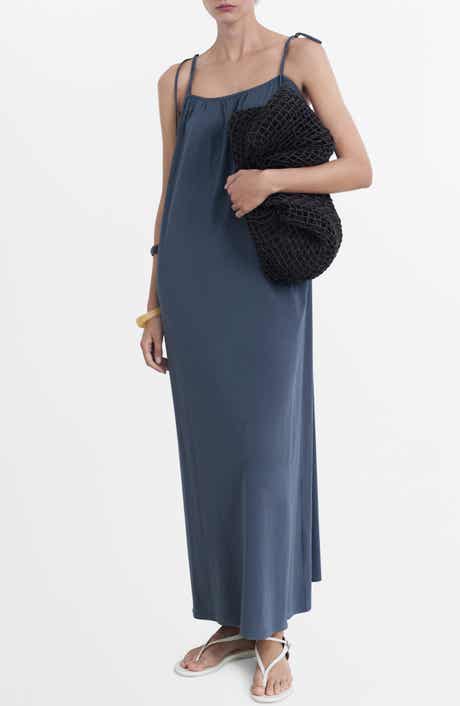 MANGO Cotton Maxi Dress
