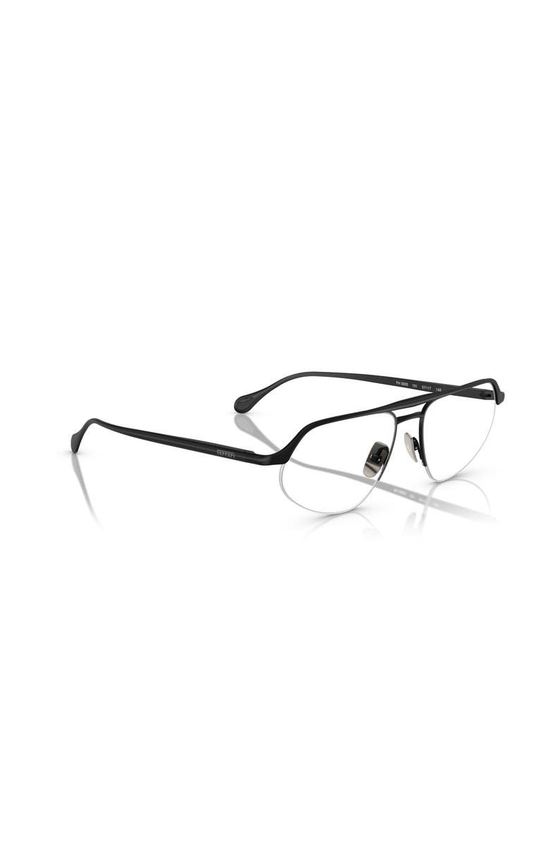 Ferrari 57mm Irregular optical glasses, Alternate, color, Black