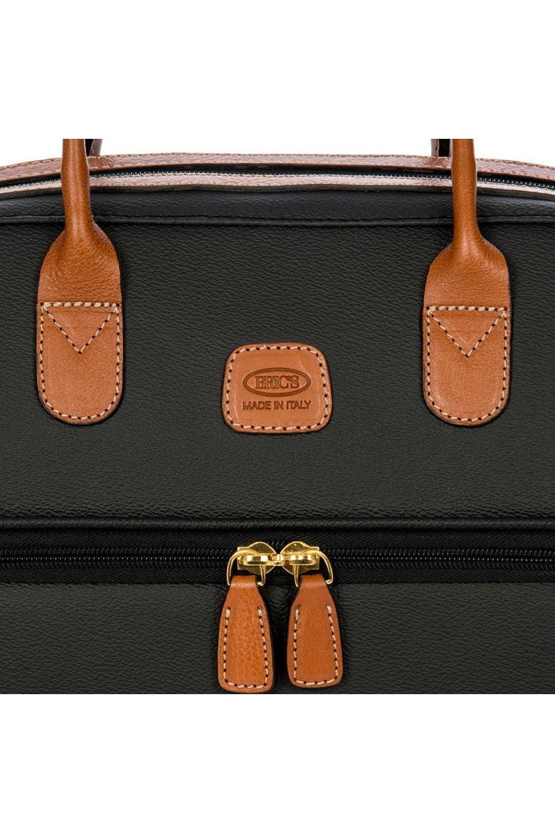 Firenze Tuscan Train Case Tote Bag, Alternate, color, Black
