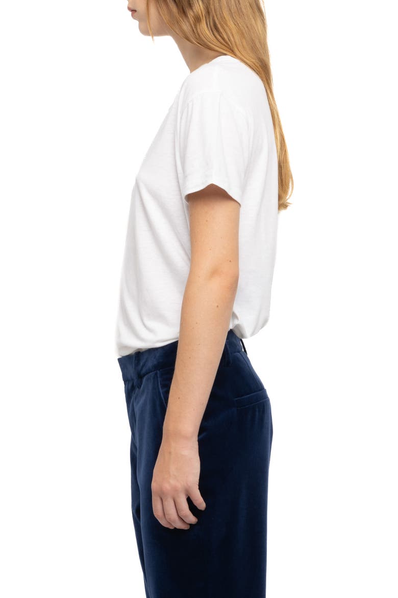 Prevy Velvet Flared Pants, Alternate, color, MARINE