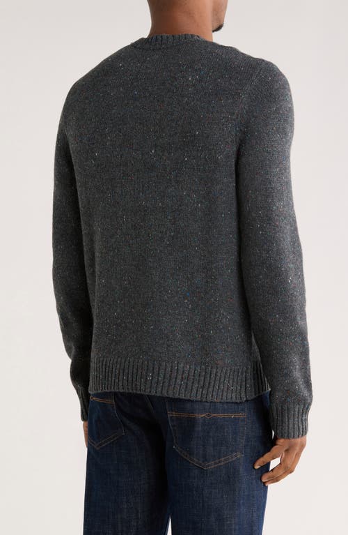 Union Everett Nep Crewneck Sweater In Gray