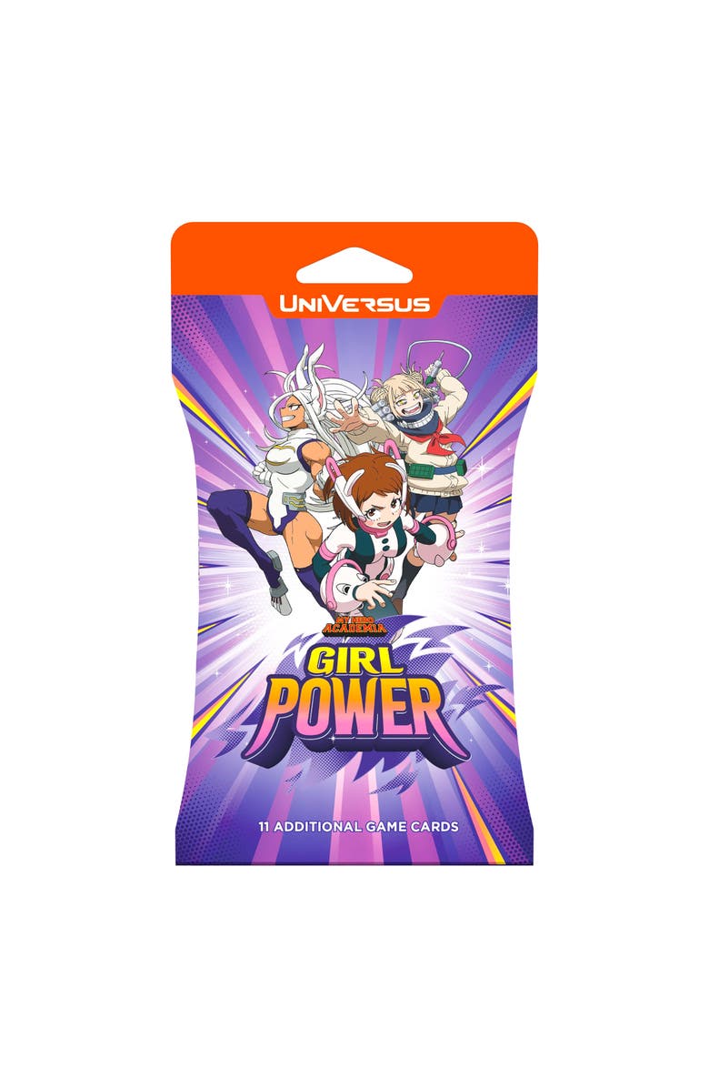 UniVersus XUniVersus My Hero Academia Girl Power Booster Pack, 11 Cards, Main, color,