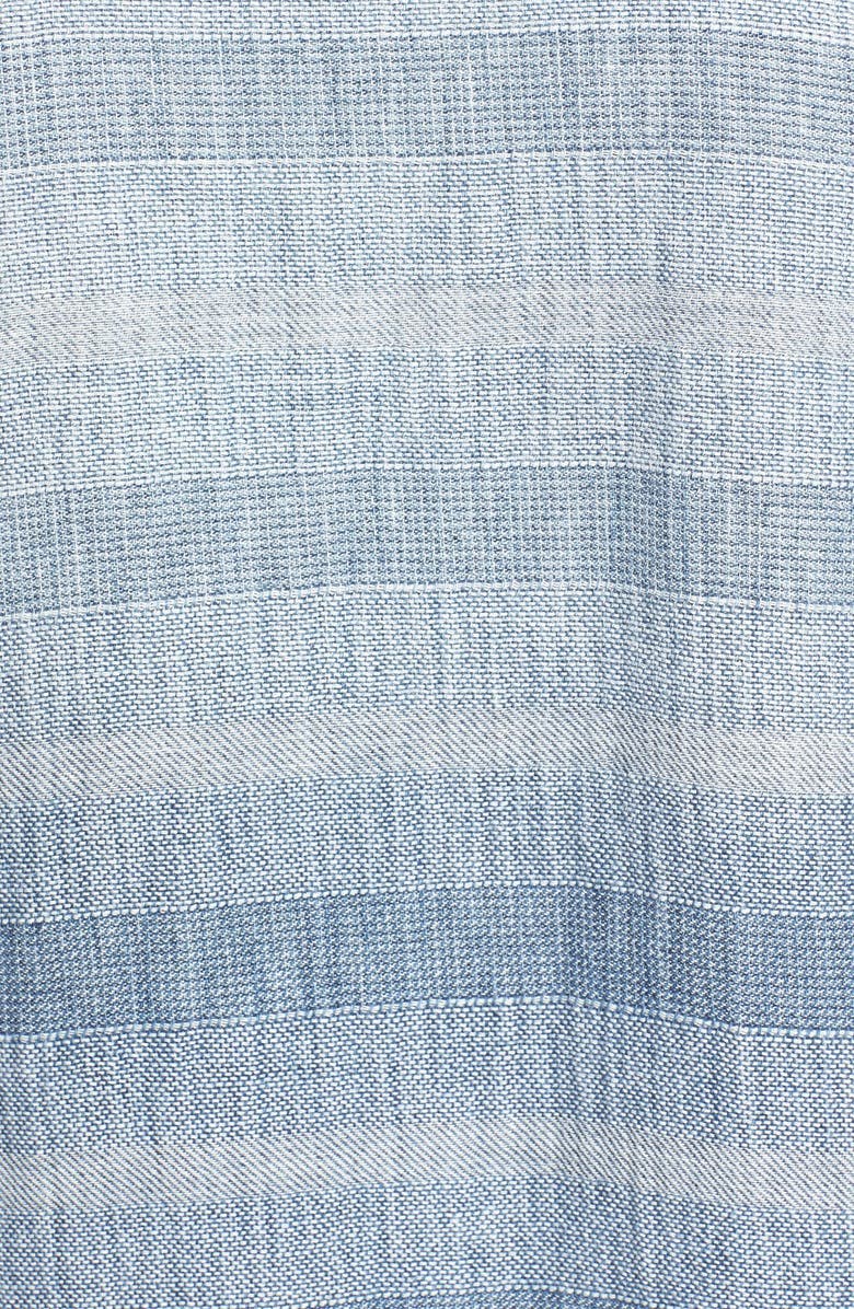 Current/Elliott 'The Patch Pocket' Ombré Stripe Denim Shirt, Alternate, color, 