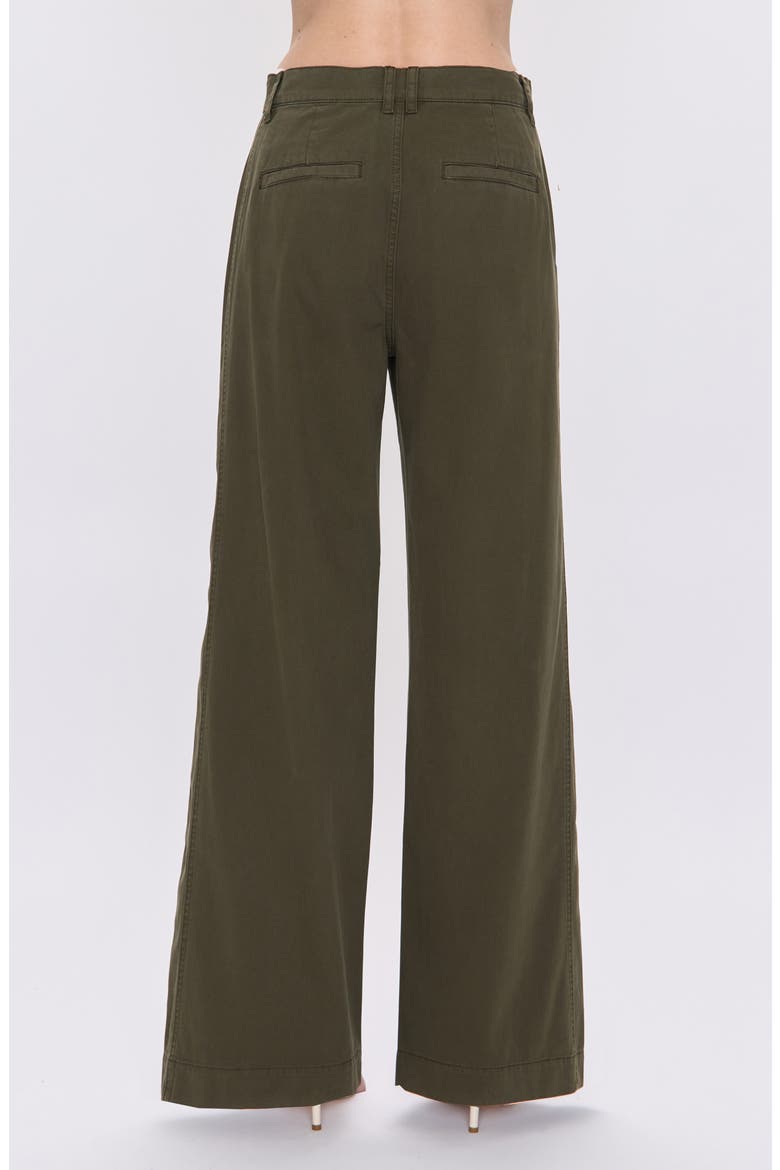Jadyn High Waist Wide Leg Pants, Alternate, color, SEQUOIA