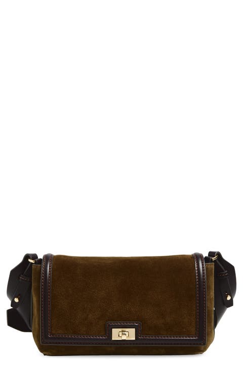 Mortimer Suede Crossbody Bag