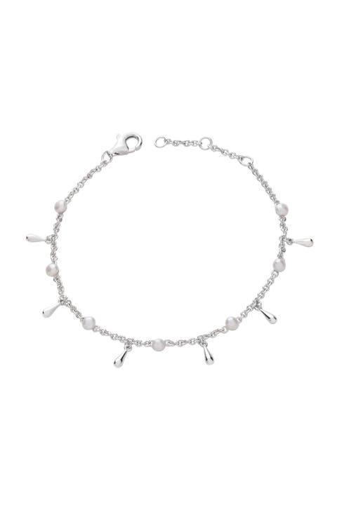 Royal Pearl Drop Anklet