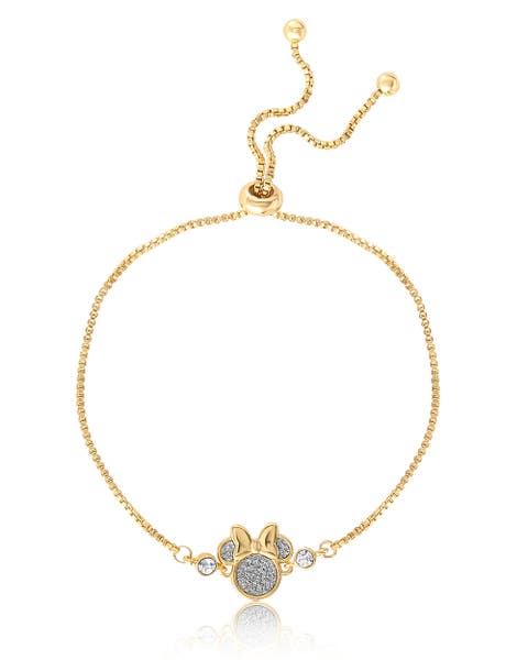 Glitter Crystal Lariat Bracelet