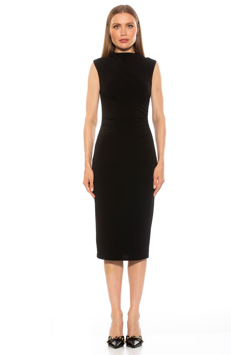Alexia Admor Jan Bodycon Dress, Alternate, color, Black