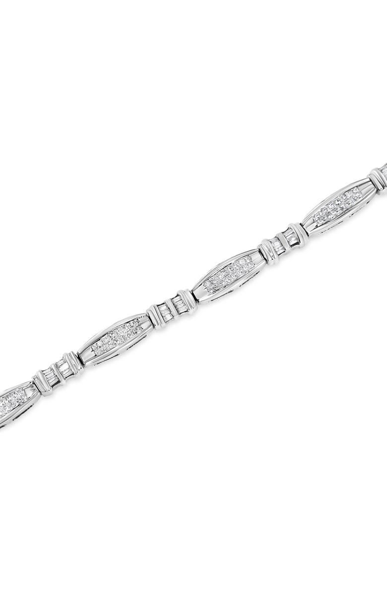 Haus of Brilliance 14K White Gold 2.0 Cttw Diamond Link Bracelet, Alternate, color, White