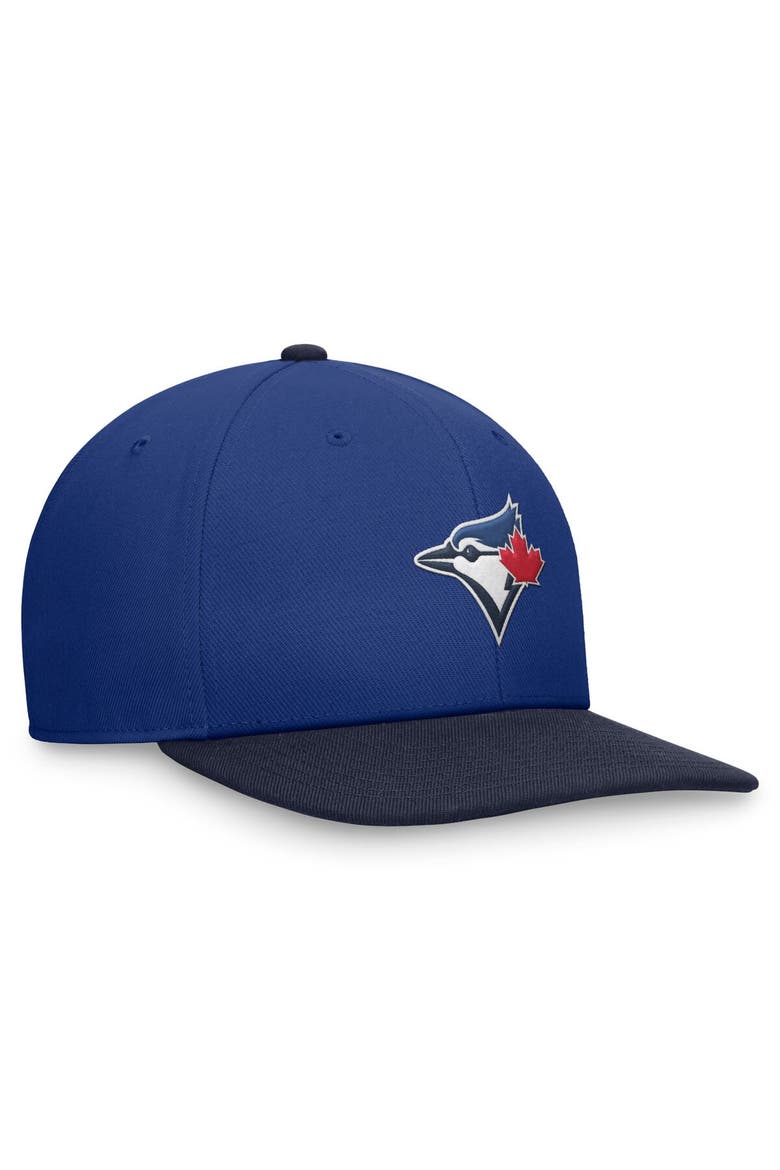 Men's Nike Royal/Navy Toronto Blue Jays Evergreen Two-Tone Snapback Hat, Alternate, color, Royal