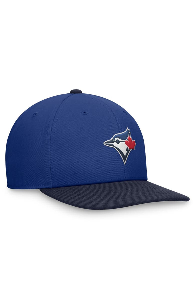 Nike Men's Nike Royal/Navy Toronto Blue Jays Evergreen Two-Tone Snapback Hat, Alternate, color, 