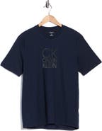 Calvin Klein Acid Washed Logo Graphic T-Shirt