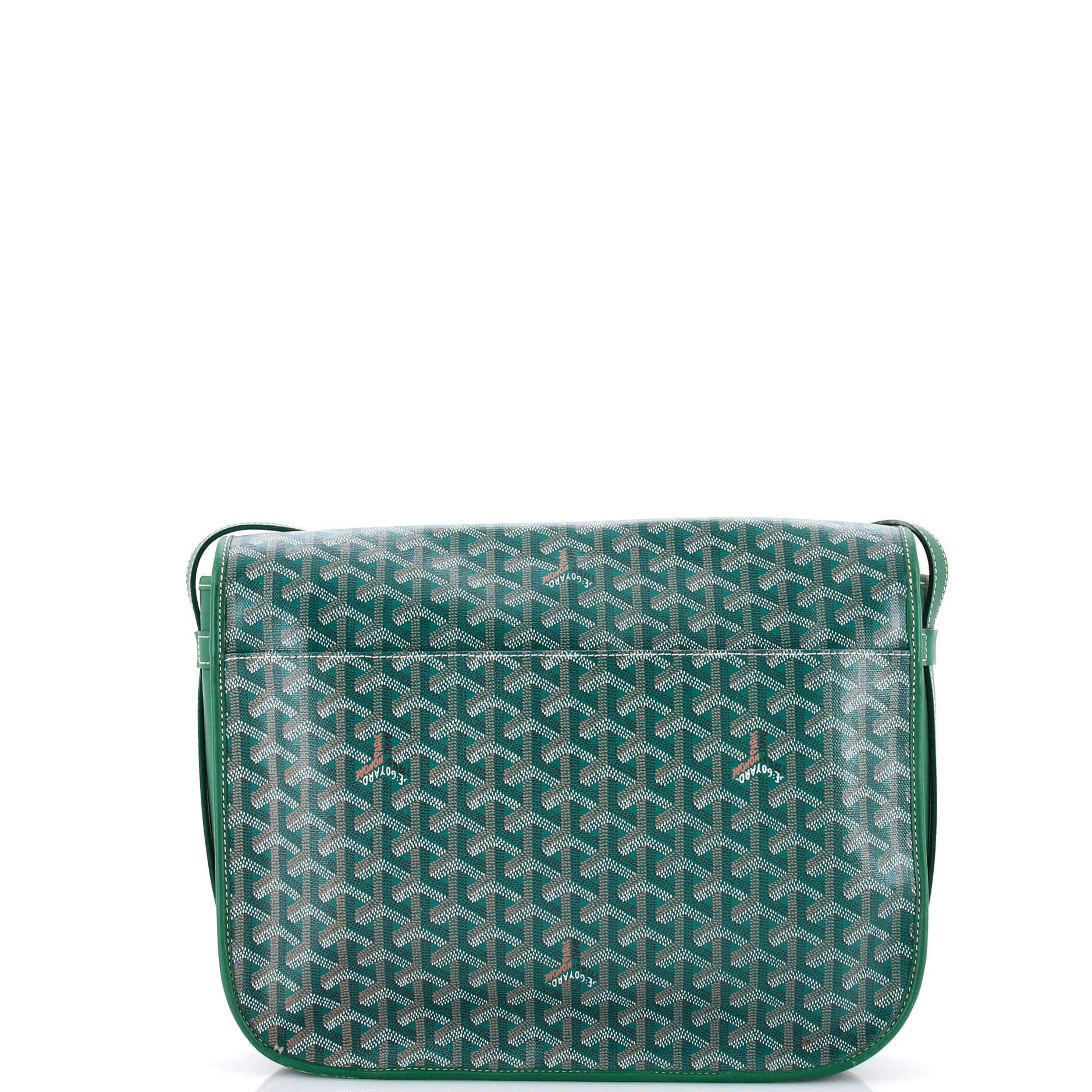 Belvedere Messenger Bag Coated Canvas GM, Alternate, color, Green