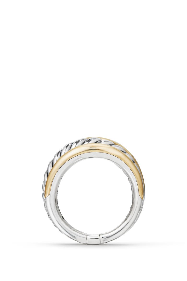 Pure Form® Wide Ring, Alternate, color, SILVER