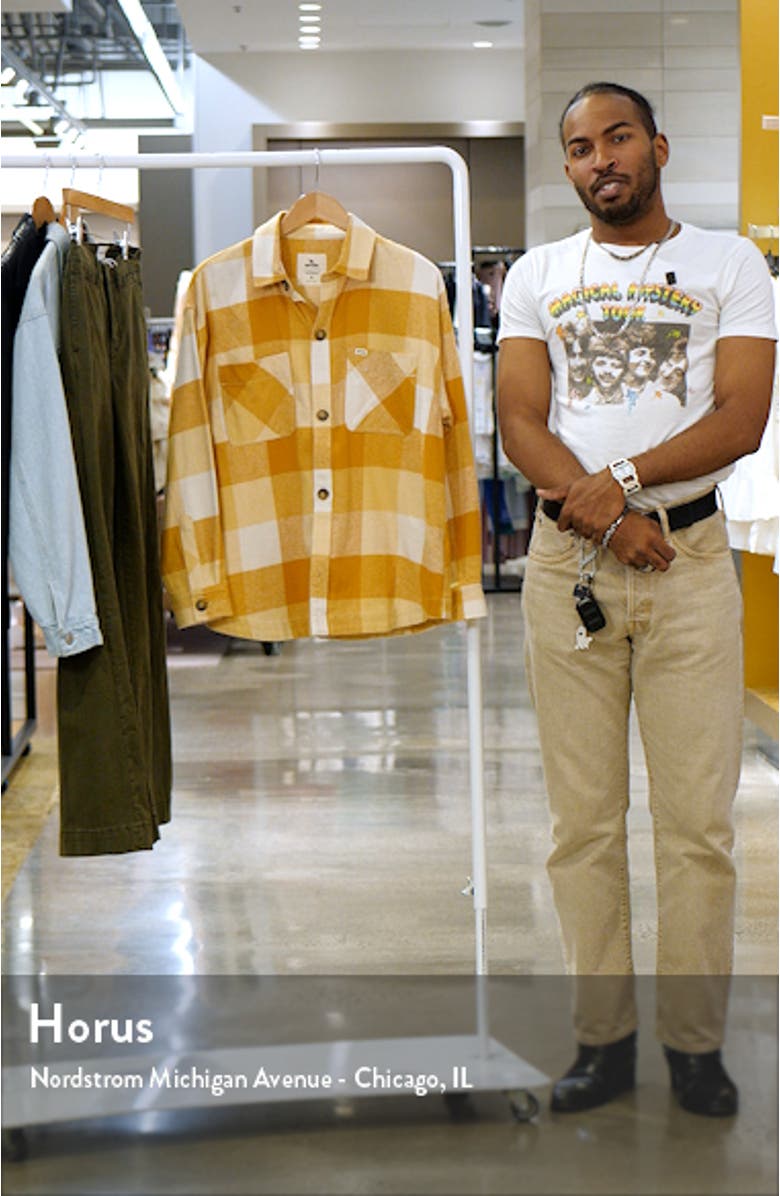 La Isla Plaid Flannel Button-Up Shirt, sales video thumbnail