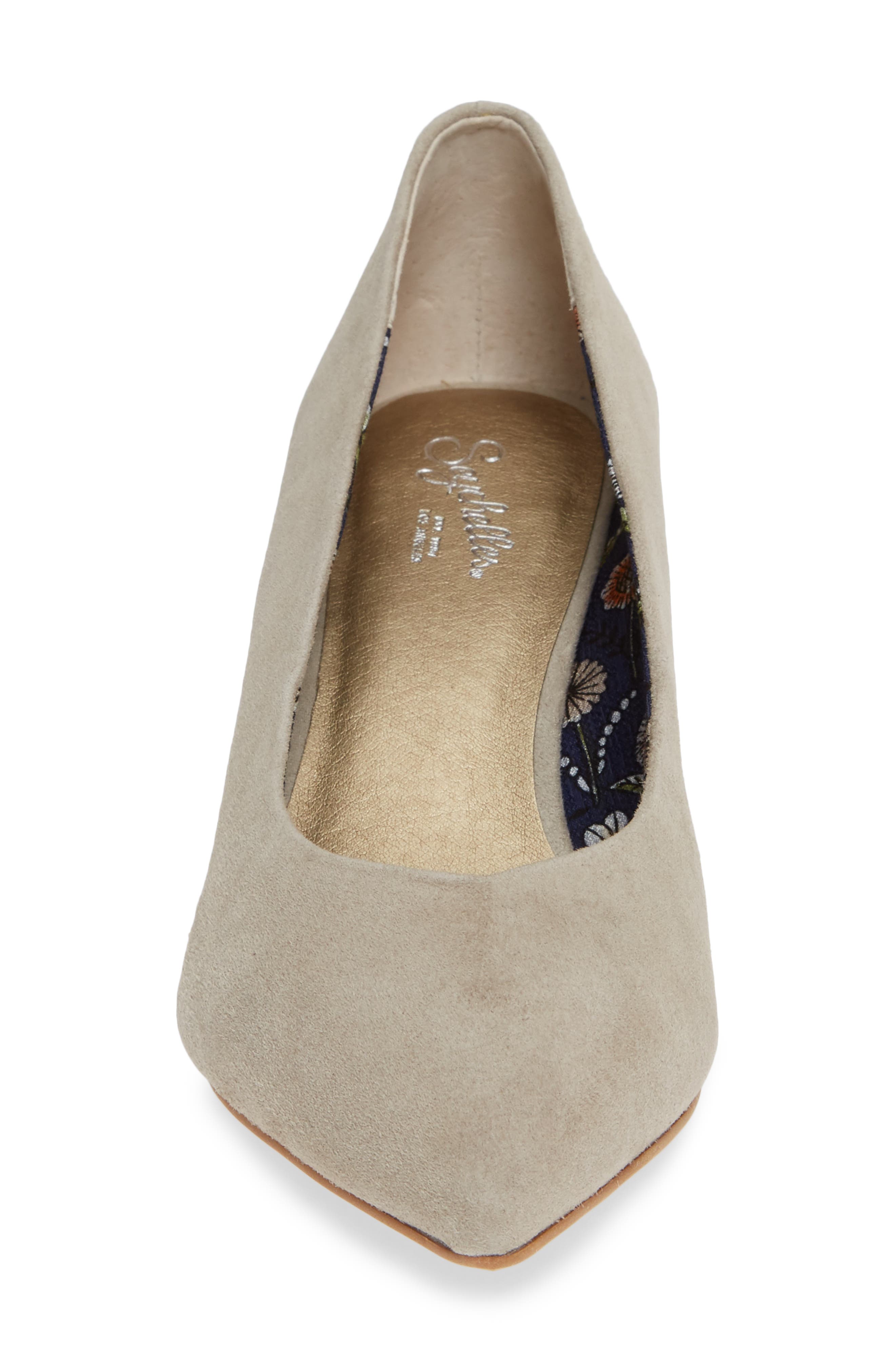 Cave Pump, Alternate, color, TAUPE SUEDE