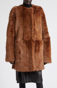 TOTEME Genuine Shearling Coat