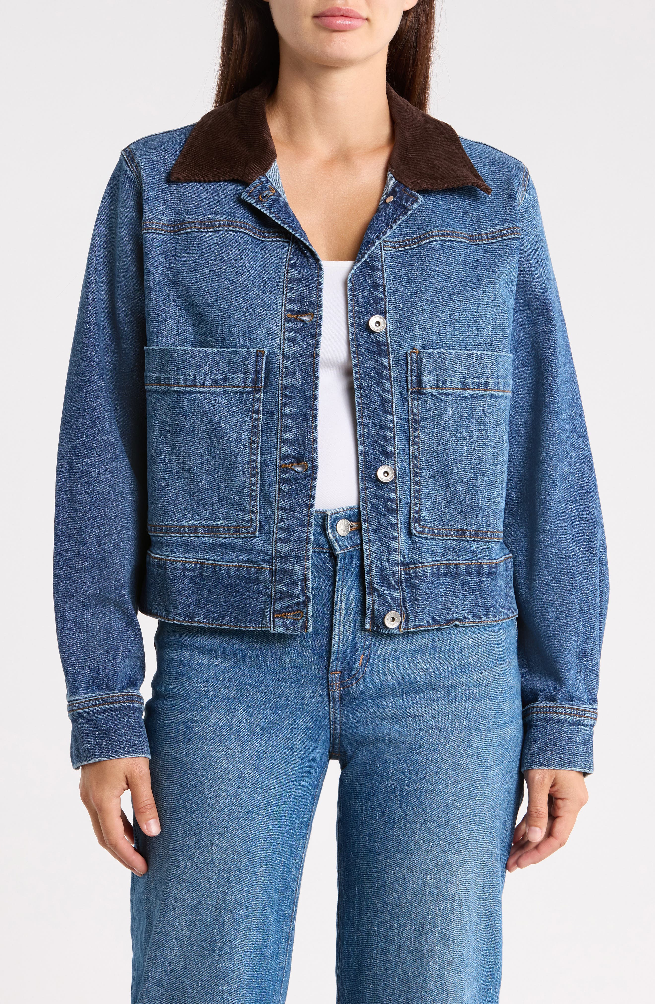 Cropped Utility Jacket