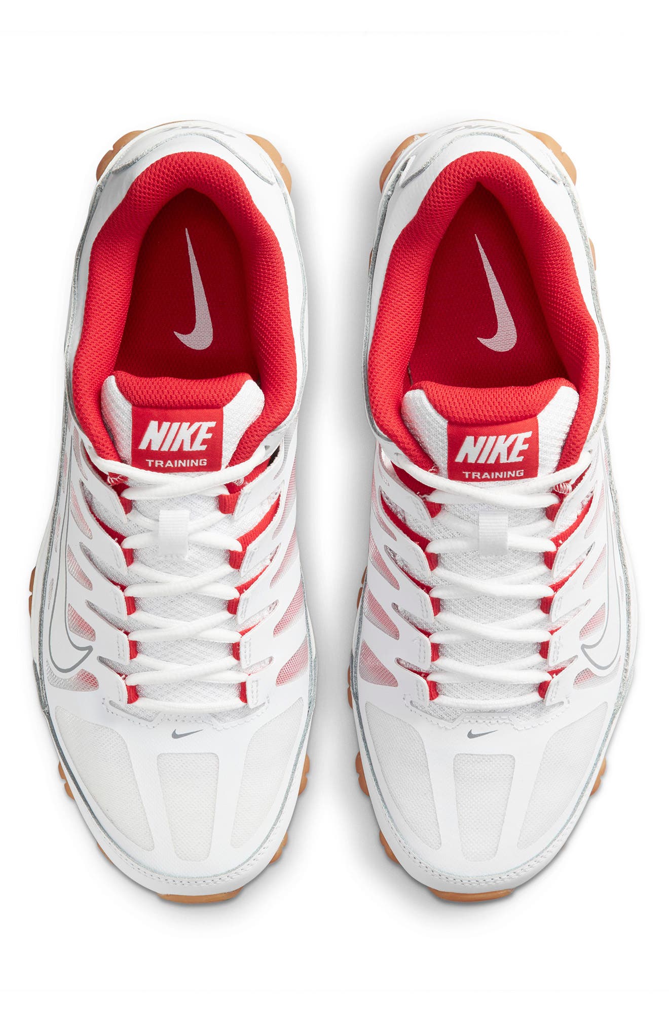 Nike Reax 8 Training Mesh Sneaker, Alternate, color, White/ White/ White